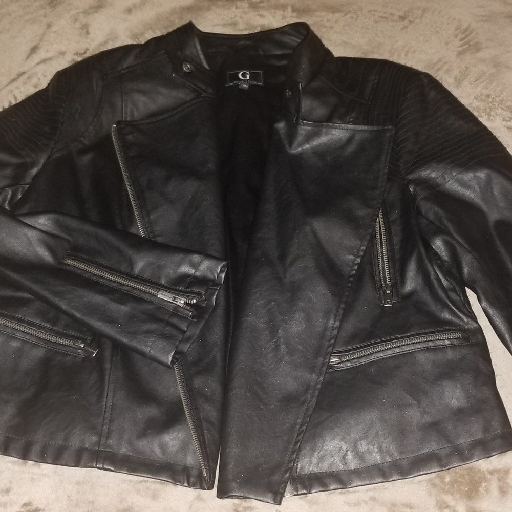 Leather Moto Jacket